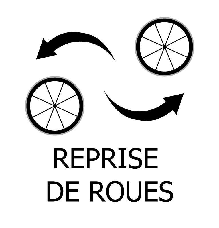 PAIRE DE SABOT DE ROUE 3.25 POUCES 🚴 → Rêve de Vélo